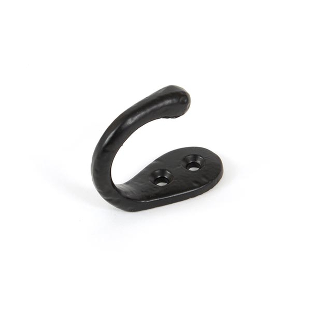 83845  41 x 24mm  Black  From The Anvil Celtic Single Robe Hook