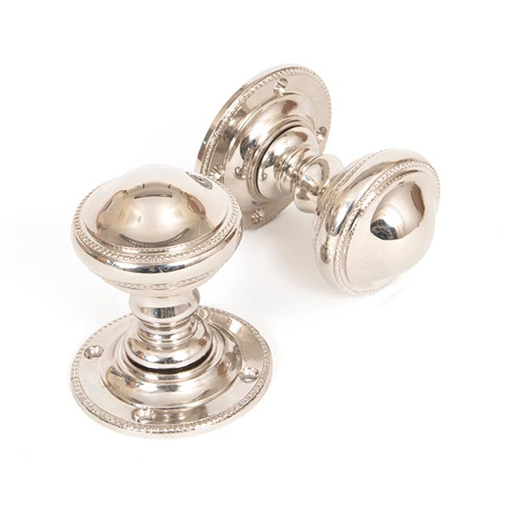 83861 • 50mm • Polished Nickel • From The Anvil Brockworth Mortice Knob Set