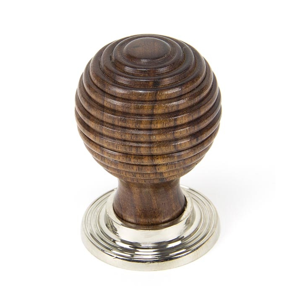 83874 • 38mm • Rosewood & Polished Nickel • From The Anvil Beehive Cabinet Knob