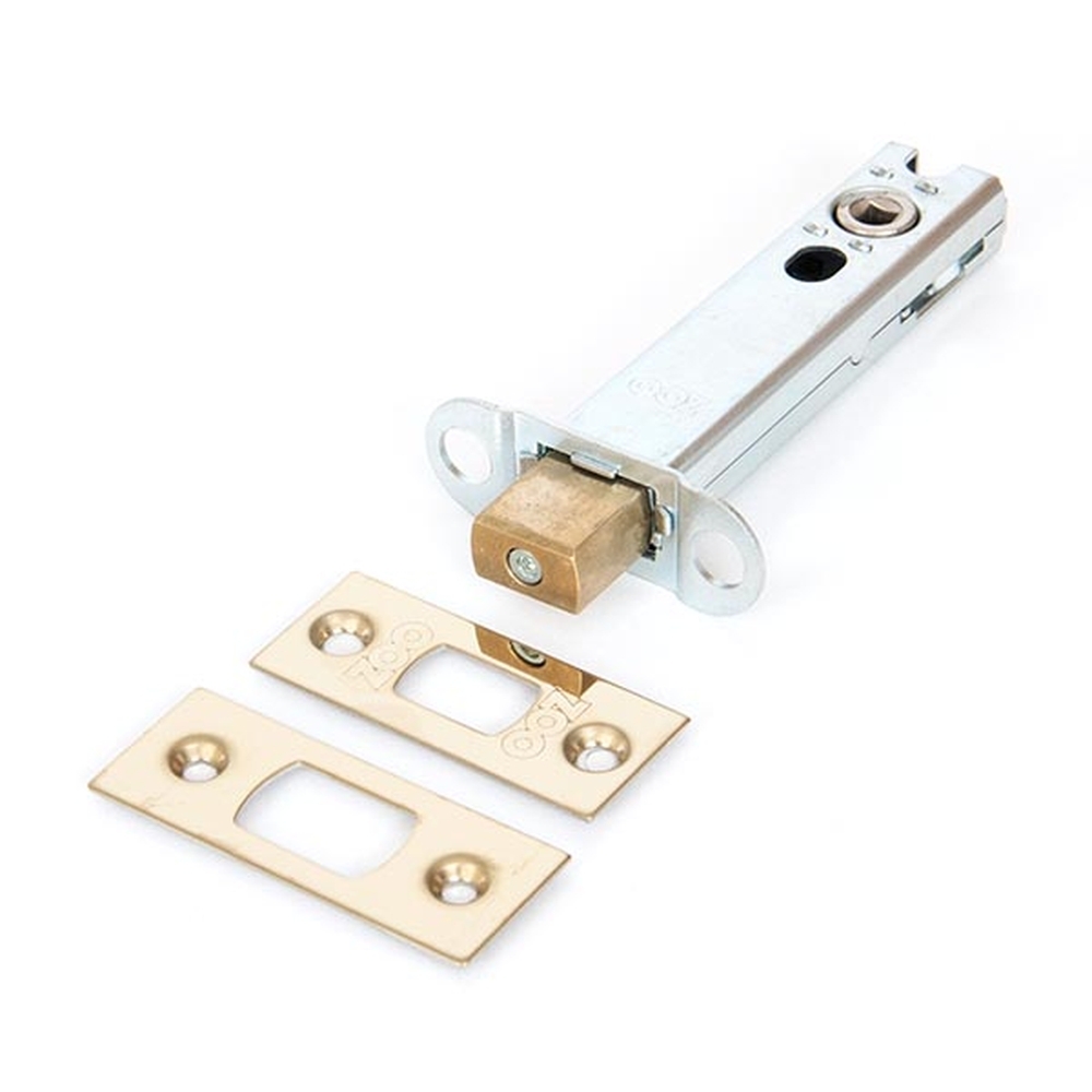 90142 • 102mm [81mm] • PVD Brass • From The Anvil Heavy Duty Tubular Deadbolt