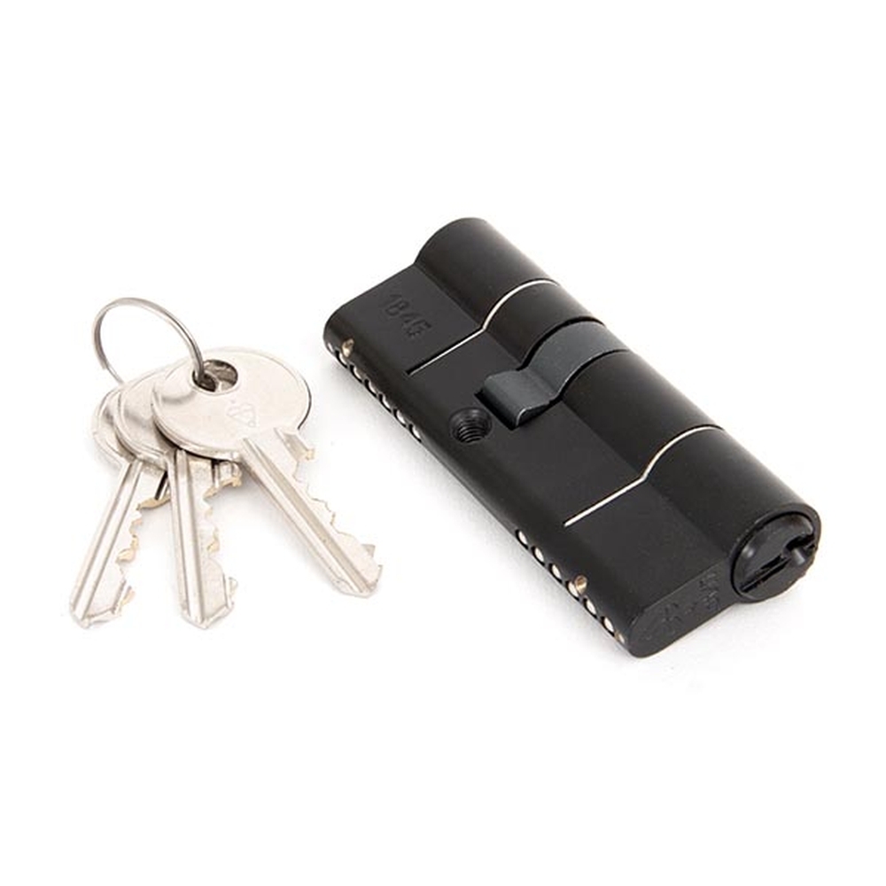 90231 • 35 x 45mm • Black • From The Anvil 6 Pin Euro Double Cylinder Keyed Alike