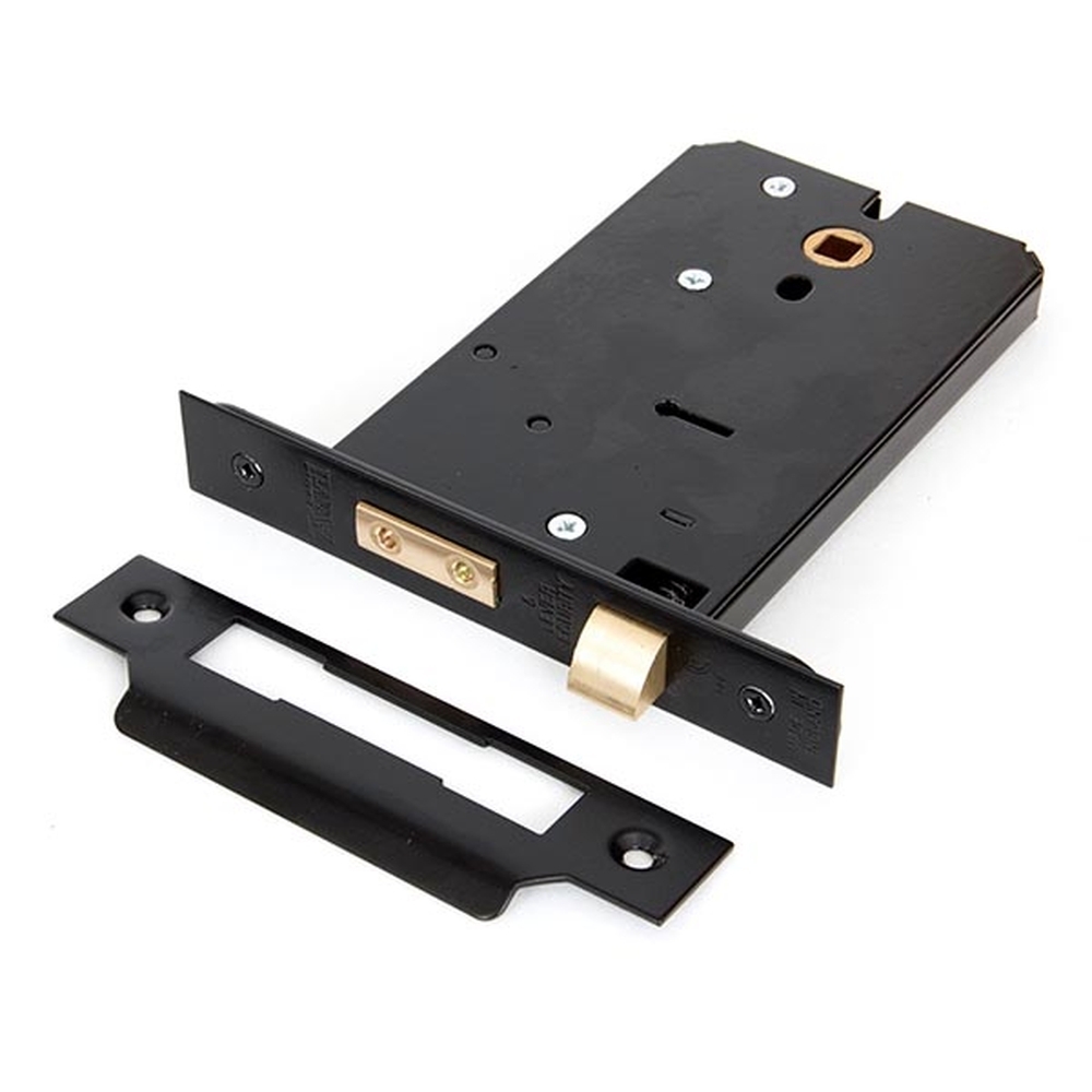 90247 • 152mm [127 x 57mm] • Black • From The Anvil Horizontal 5 Lever Sash Lock