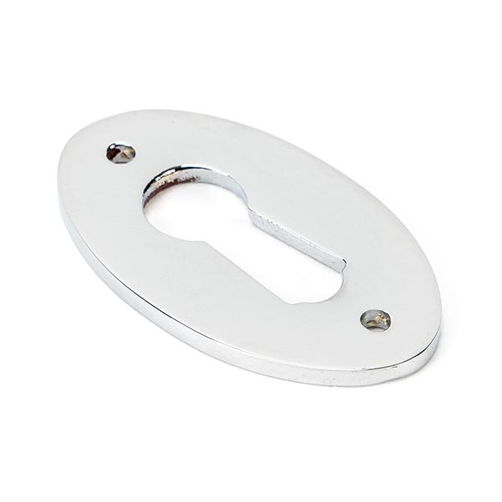 90280 • 51 x 31mm • Polished Chrome • From The Anvil Oval Escutcheon