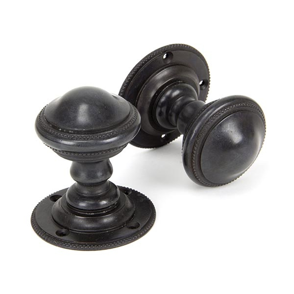 90295 • 50mm • Aged Bronze • From The Anvil Brockworth Mortice Knob Set