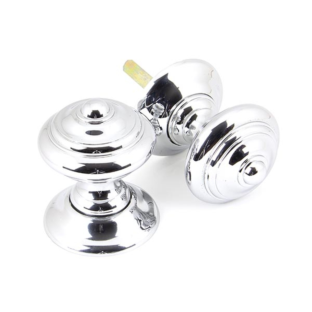 90296 • 56mm • Polished Chrome • From The Anvil Elmore Concealed Mortice Knob Set