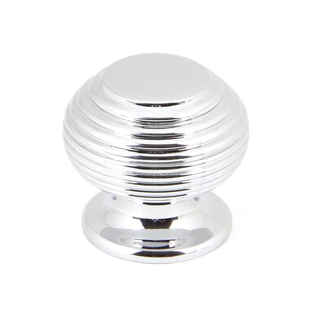 90337  30mm  Polished Chrome  From The Anvil Beehive Cabinet Knob