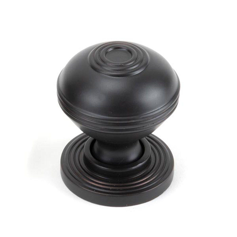 90343  32mm  Aged Bronze  From The Anvil Prestbury Cabinet Knob