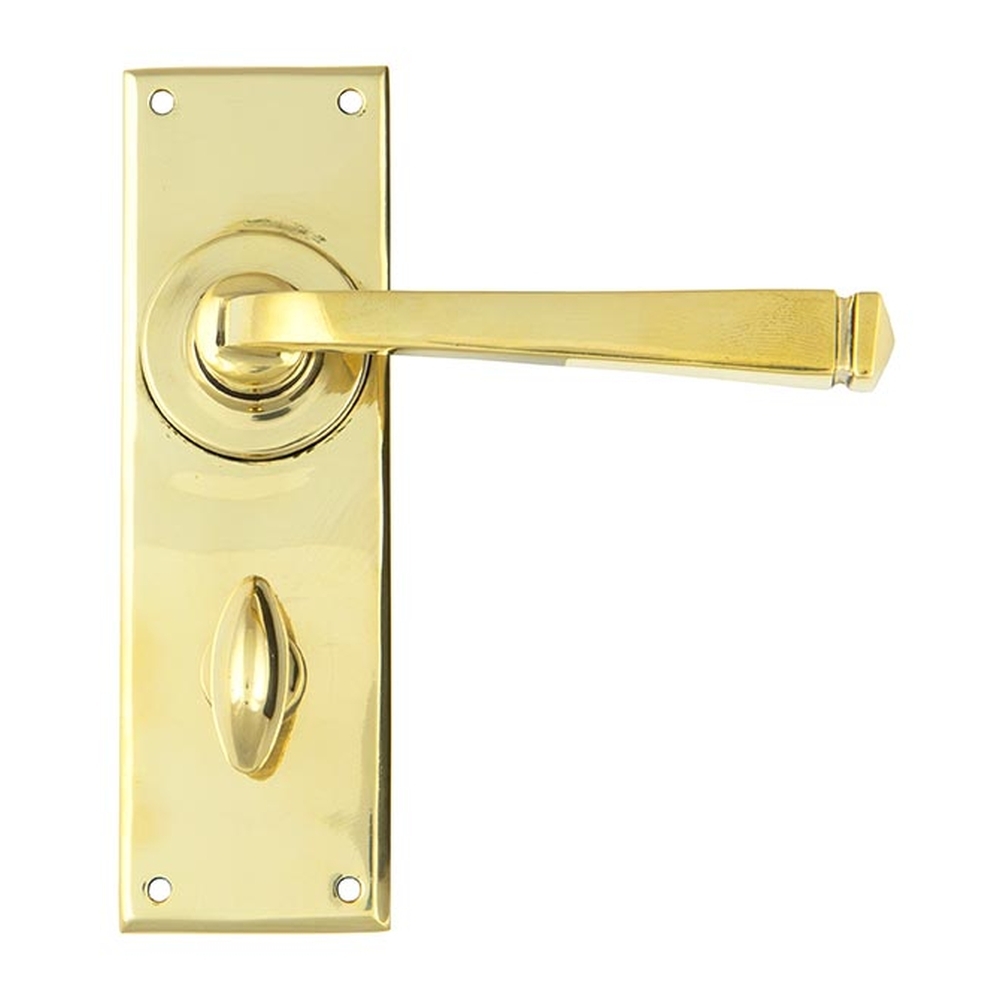 90366  152 x 48 x 5mm  Aged Brass  From The Anvil Avon Lever Bathroom Set