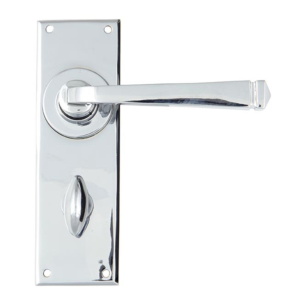 90367  152 x 48 x 5mm  Polished Chrome  From The Anvil Avon Lever Bathroom Set