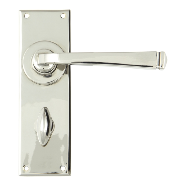 90368 • 152 x 48 x 5mm • Polished Nickel • From The Anvil Avon Lever Bathroom Set