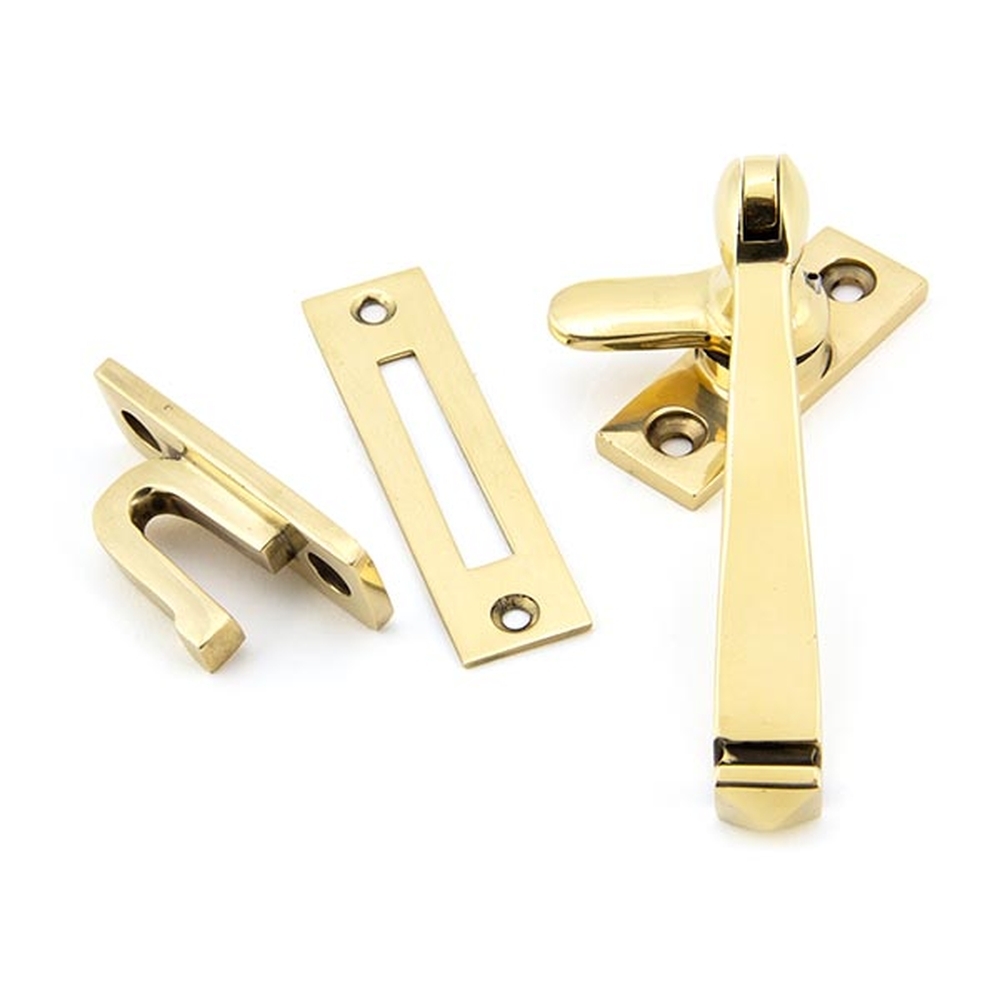 90407  125mm  Aged Brass  From The Anvil Locking Avon Fastener