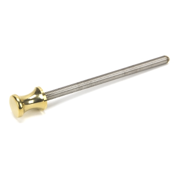 90437  M6 x 110mm  Polished Brass  From The Anvil Threaded Bar