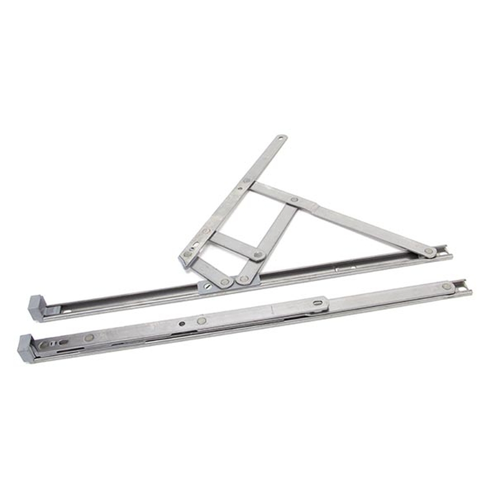 91033  406 x 13mm  Satin Stainless  From The Anvil Defender Friction Hinge - Top Hung