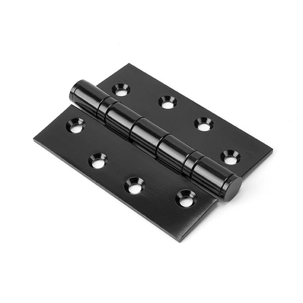 91043 • 102 x 76mm • Black • From The Anvil Grade 13 CE Ball Bearing Butt Hinge