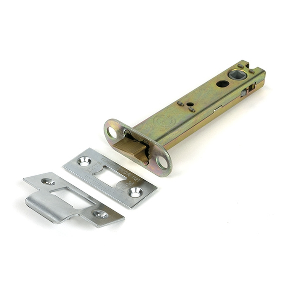 91072 • 128mm [107mm] • Satin Stainless • From The Anvil Heavy Duty Latch