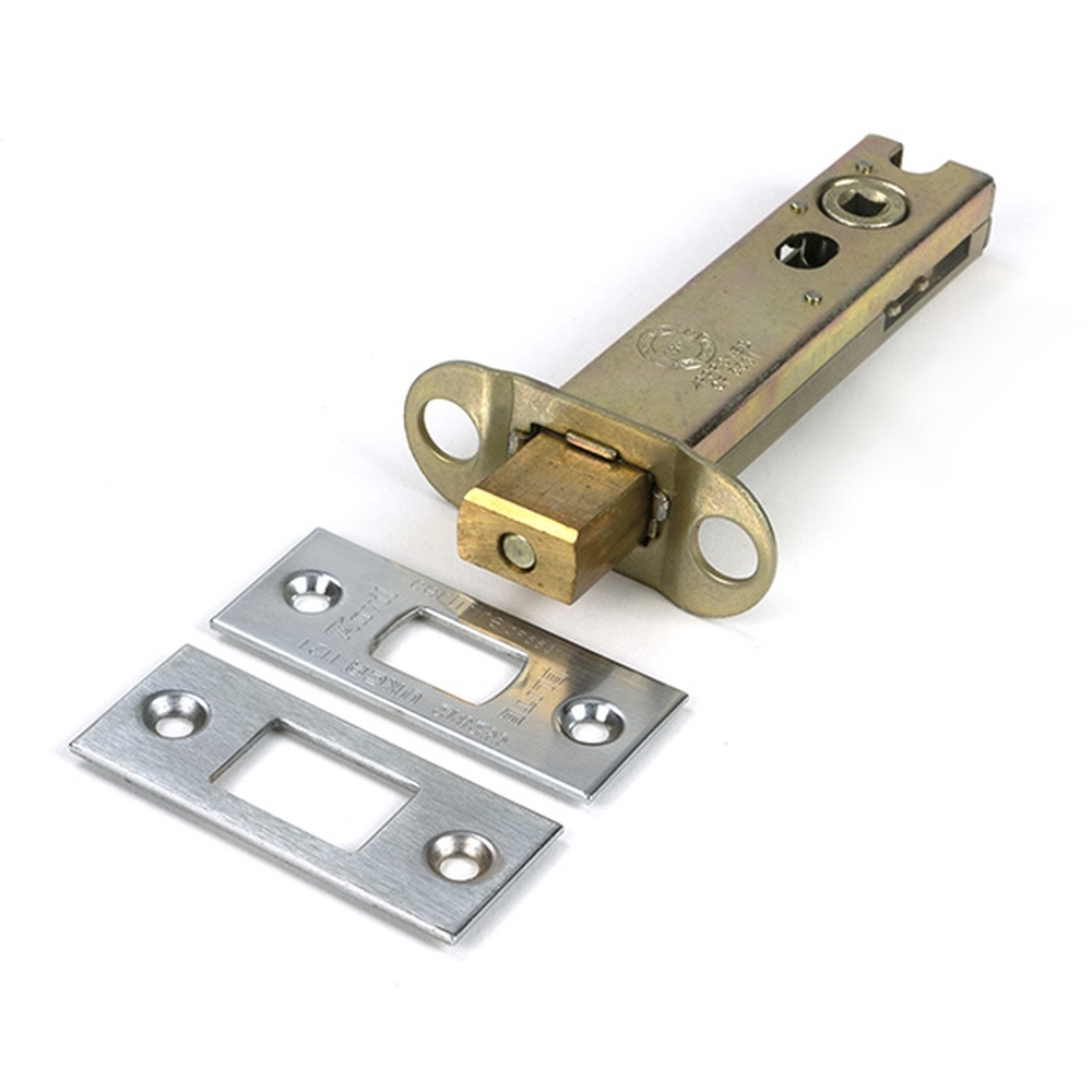 91101 • 104mm [82mm] • Satin Stainless • From The Anvil Heavy Duty Tubular Deadbolt