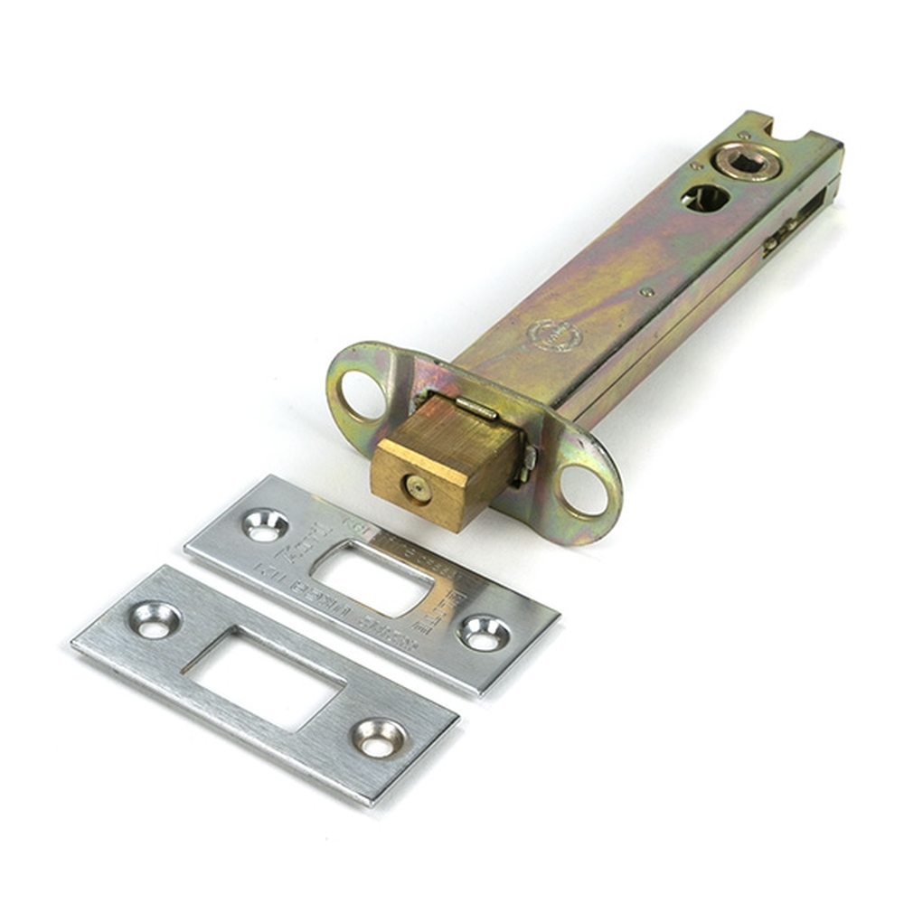 91102 • 129mm [108mm] • Satin Stainless • From The Anvil Heavy Duty Tubular Deadbolt