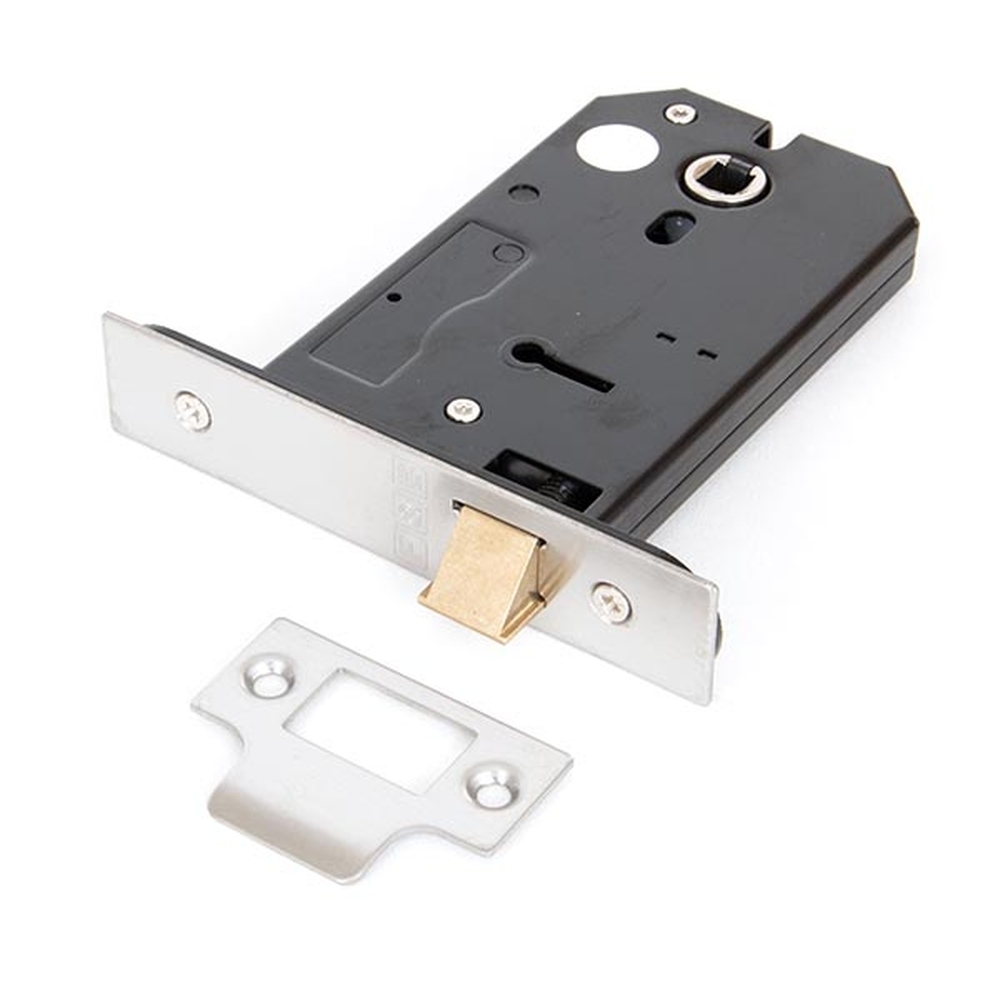 91110 • 124mm [102mm] • Satin Stainless • From The Anvil Horizontal Latch