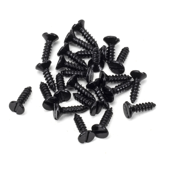 91154  6x  Black  From The Anvil Countersunk Screws