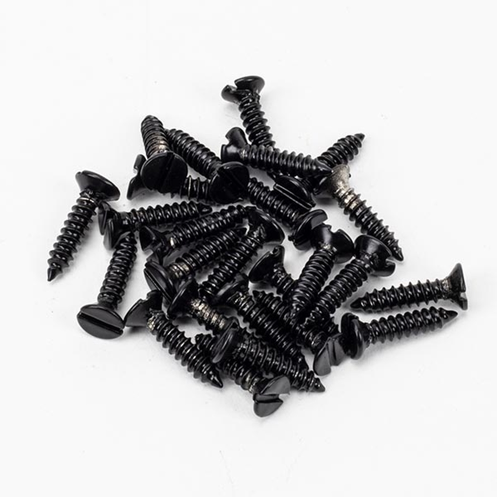 91168 • 8x¾ • Black • From The Anvil Countersunk Raised Head Screws