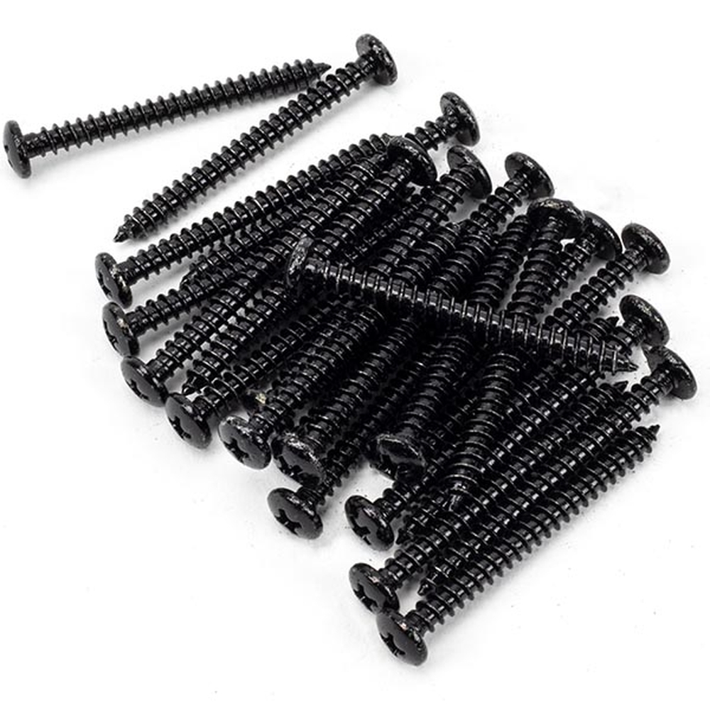 91177 • 10x2 • Black • From The Anvil Round Head Screws