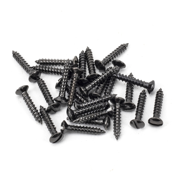 91226  4x  Dark Stainless Steel  From The Anvil Countersunk Raised Head Screw