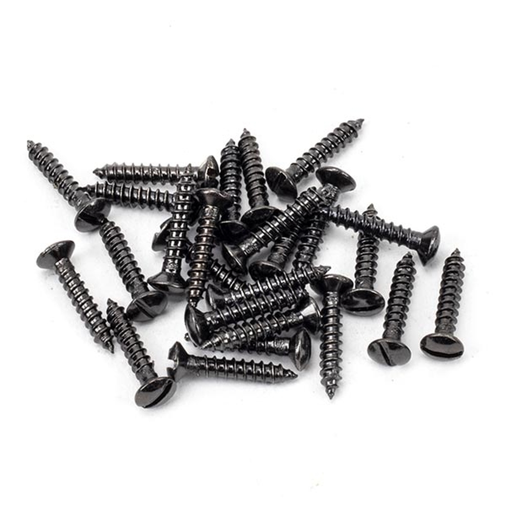 91226  4x  Dark Stainless Steel  From The Anvil Countersunk Raised Head Screw