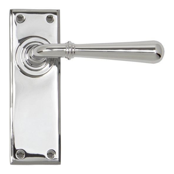 91422 • 152 x 50 x 8mm • Polished Chrome • From The Anvil Newbury Lever Latch Set