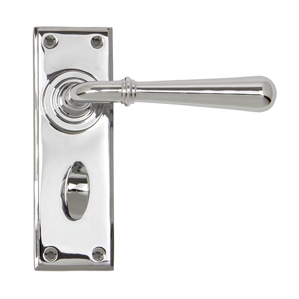 91423  152 x 50 x 8mm  Polished Chrome  From The Anvil Newbury Lever Bathroom Set