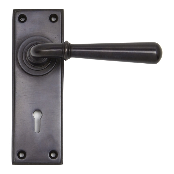 91435 • 152 x 50 x 8mm • Aged Bronze • From The Anvil Newbury Lever Lock Set