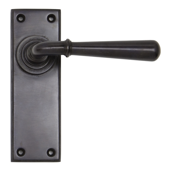 91436 • 152 x 50 x 8mm • Aged Bronze • From The Anvil Newbury Lever Latch Set