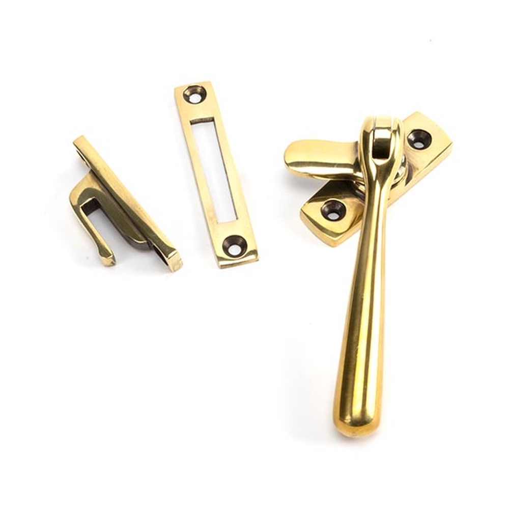 91441  128mm  Aged Brass  From The Anvil Locking Newbury Fastener