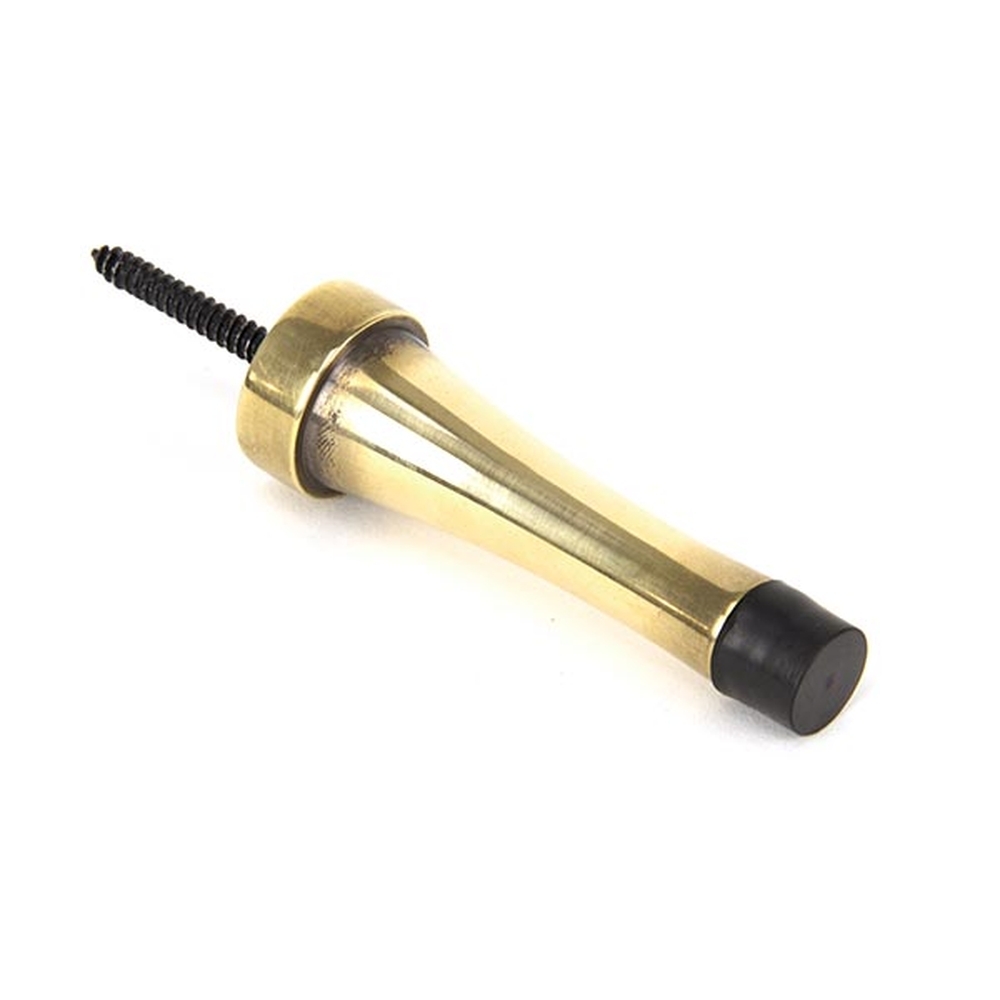 91510  66mm  Aged Brass  From The Anvil Projection Door Stop