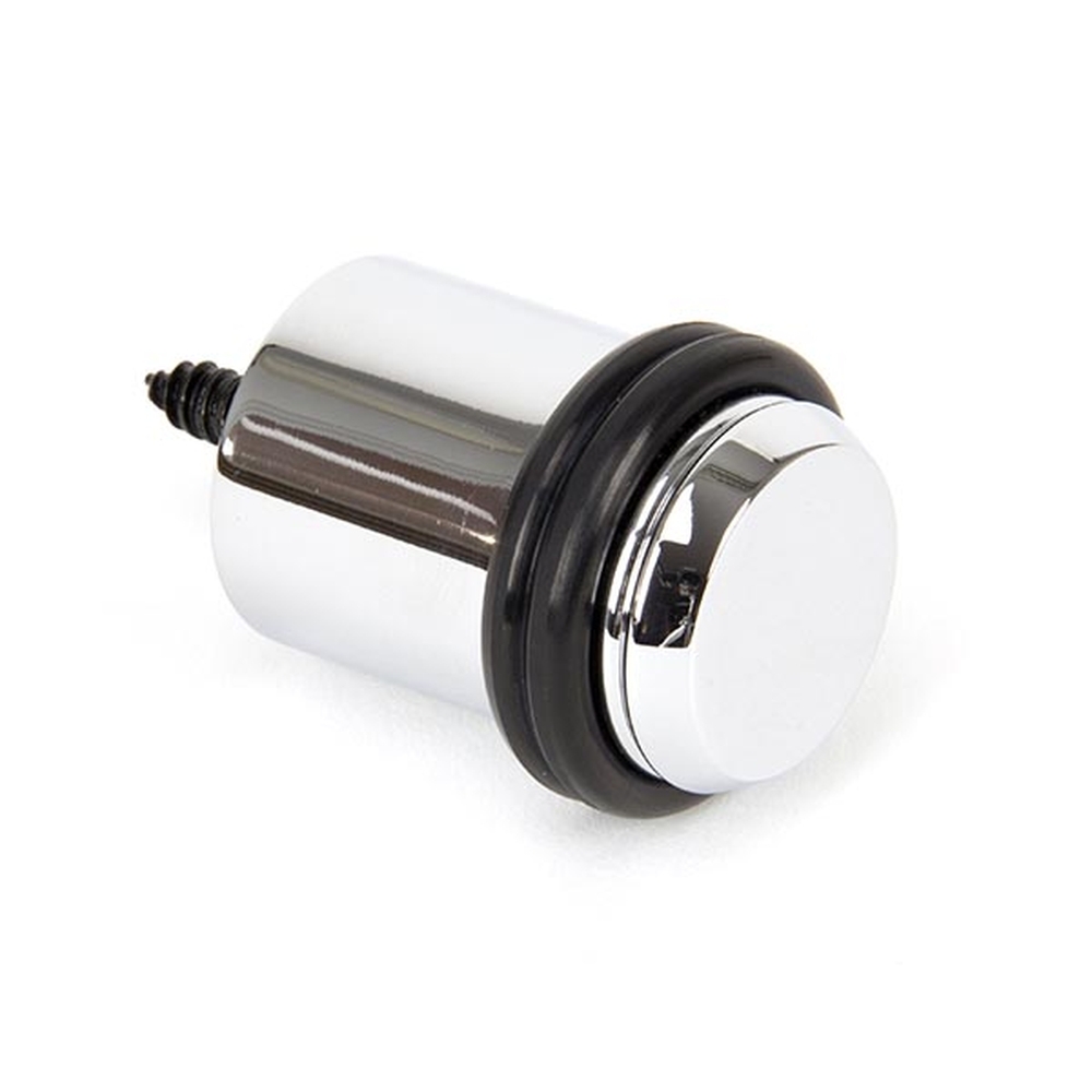 91515  42mm  Polished Chrome  From The Anvil Floor Mounted Door Stop