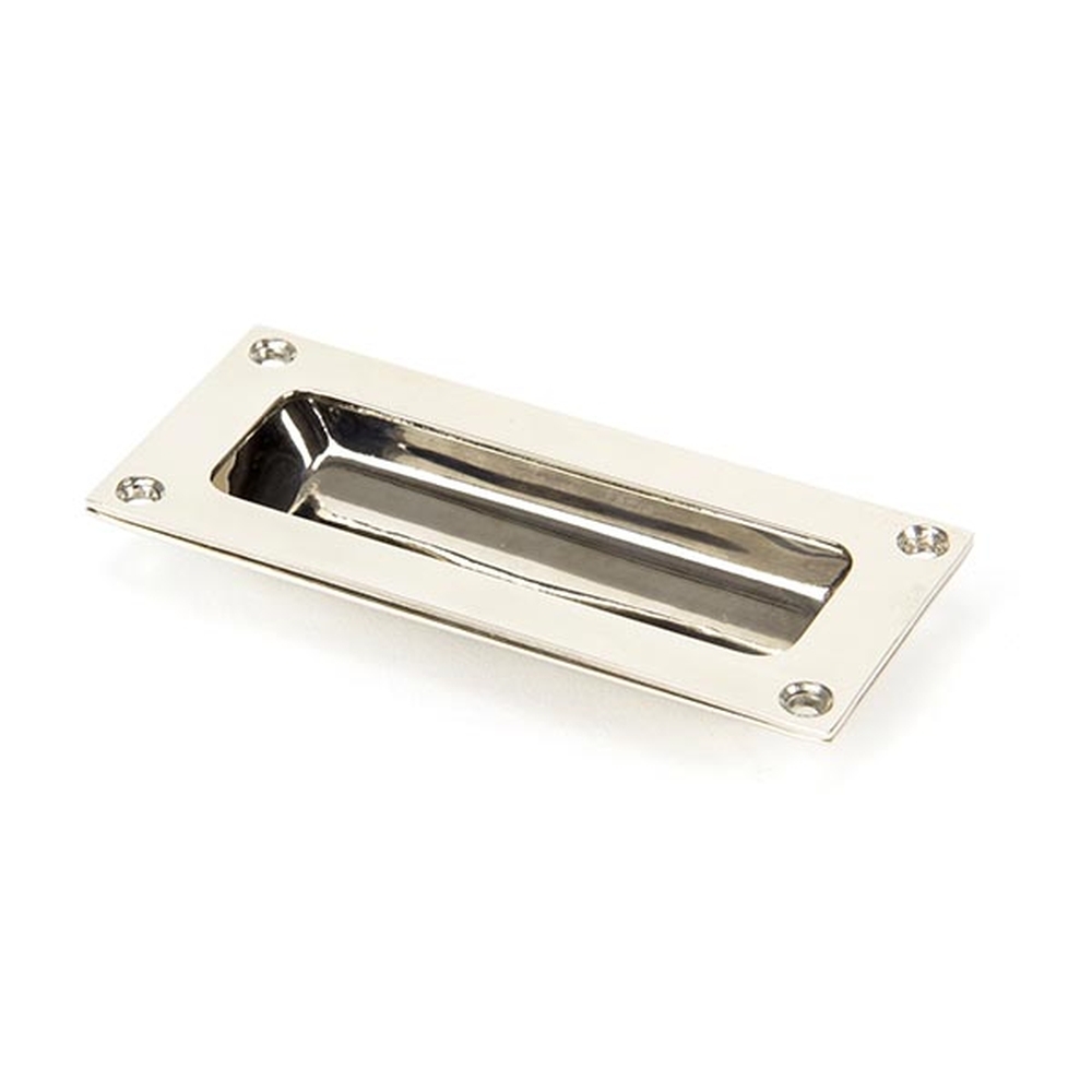 91520  102 x 45mm  Polished Nickel  From The Anvil Flush Handle