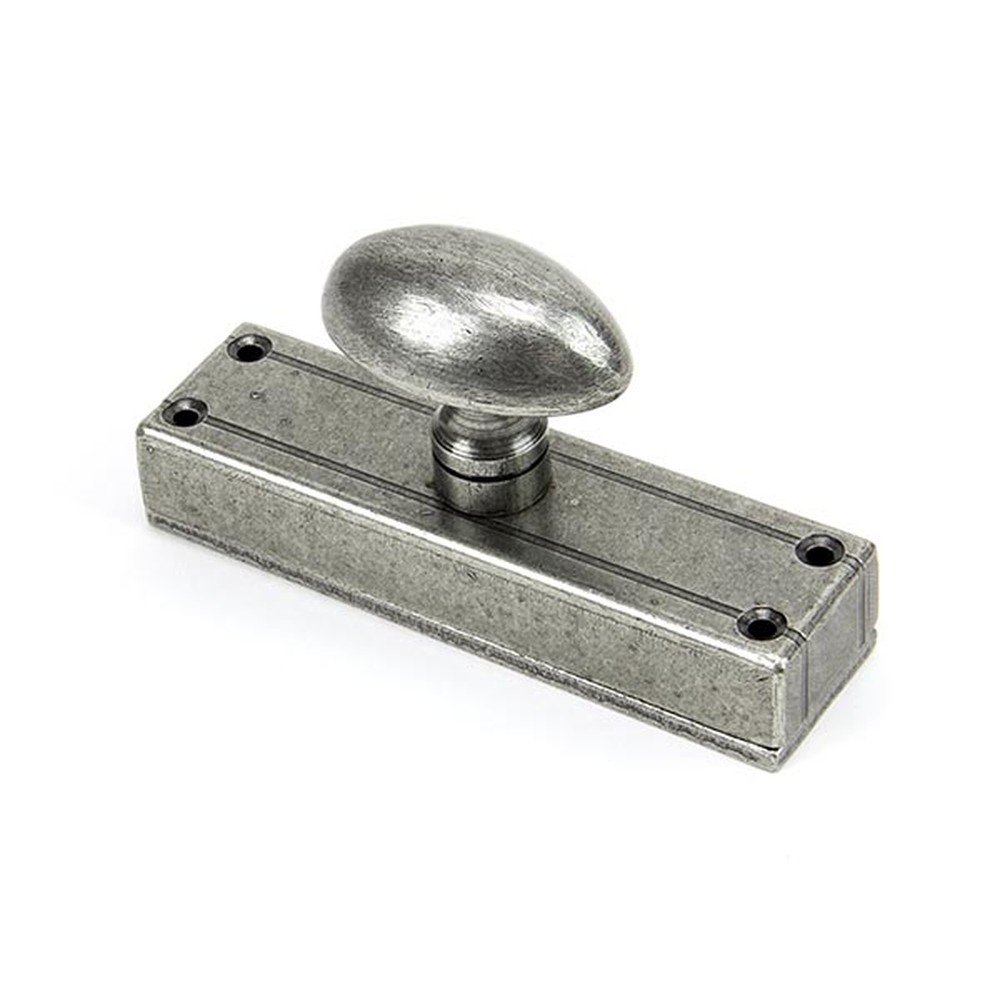 91789  130 x 35mm  Pewter Patina  From The Anvil knob For Cremone Bolt