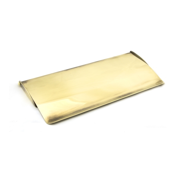 91882  265 x 130mm  Aged Brass  From The Anvil Small Letter Plate Cover