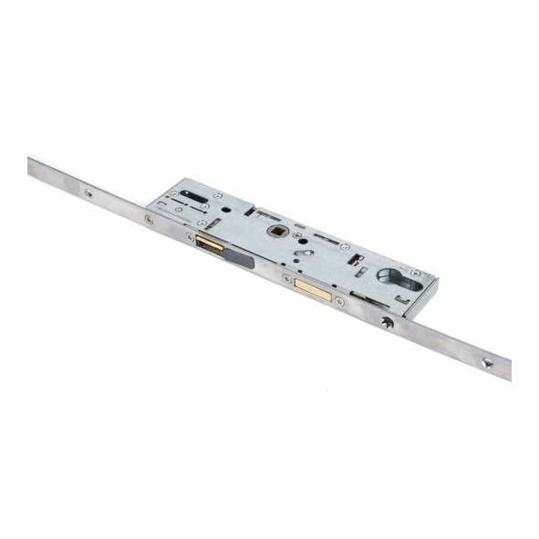 91889 • 2250mm • Satin Stainless • From The Anvil 45mm Backset Hook 3 Point Door Lock