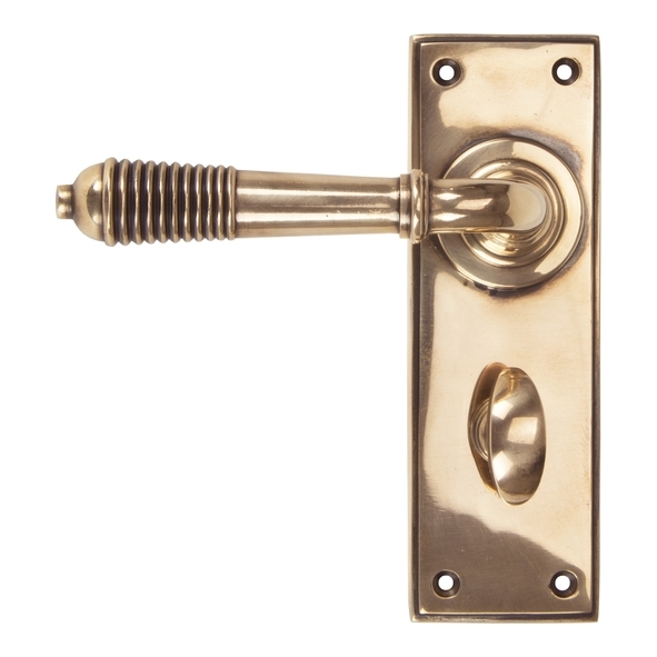 91915 • 152 x 50 x 8mm • Polished Bronze • From The Anvil Reeded Lever Bathroom Set