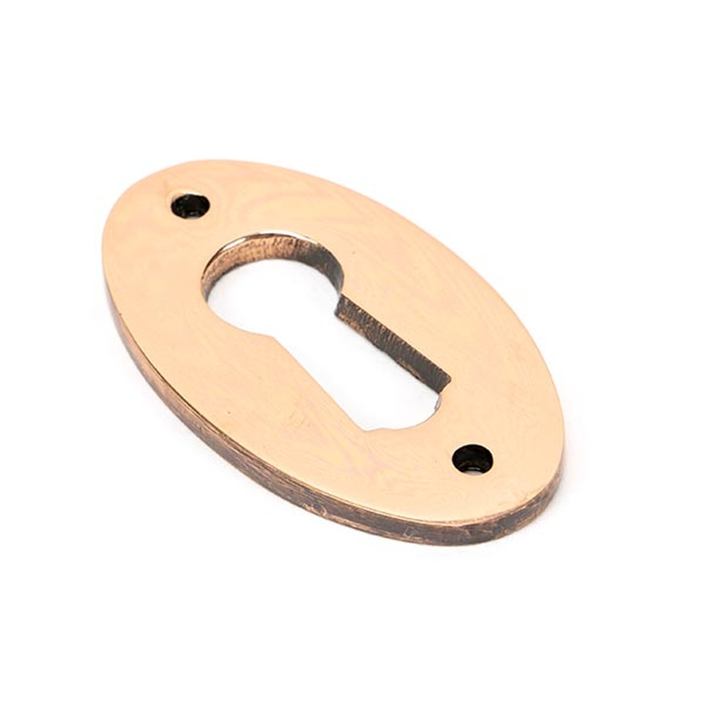 91927 • 51 x 31mm • Polished Bronze • From The Anvil Oval Escutcheon