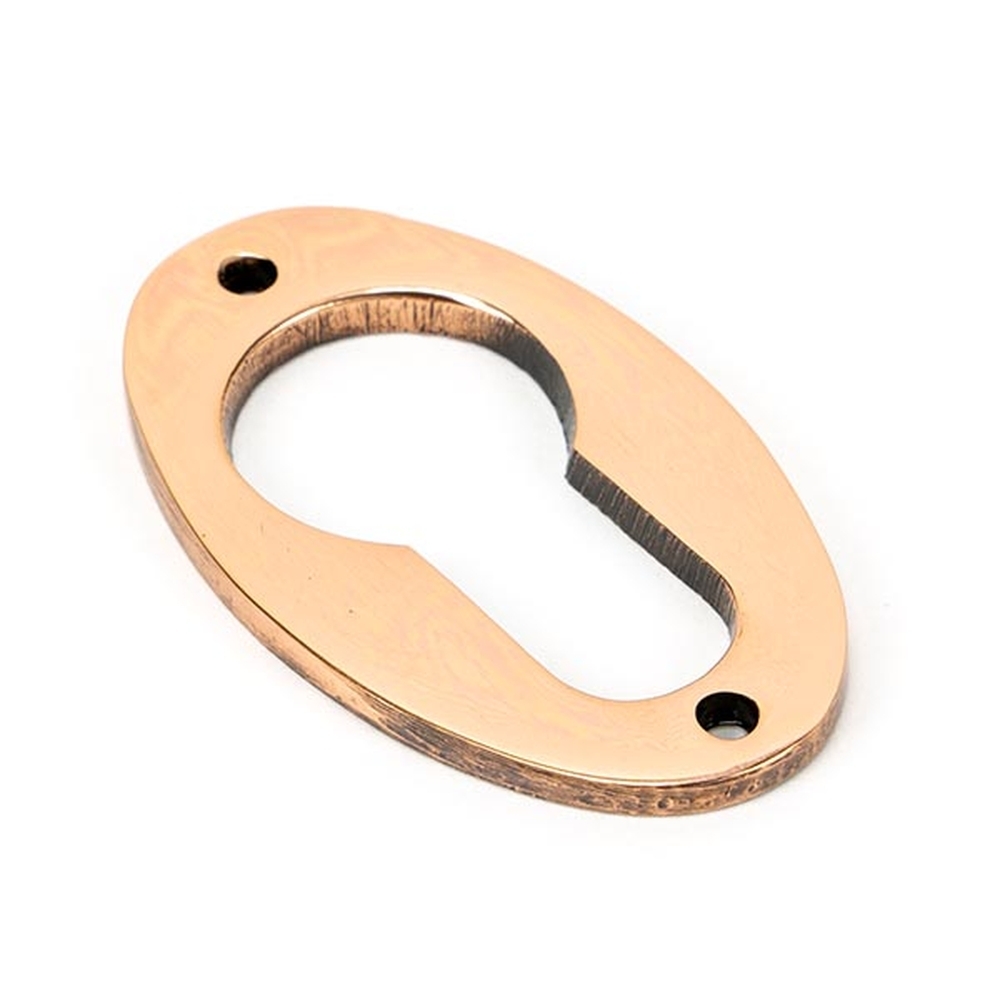 91928 • 51 x 31mm • Polished Bronze • From The Anvil Oval Euro Escutcheon