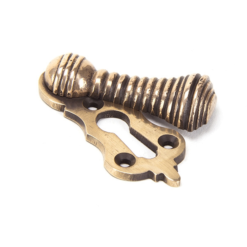 91929 • 58 x 25mm • Polished Bronze • From The Anvil Beehive Escutcheon