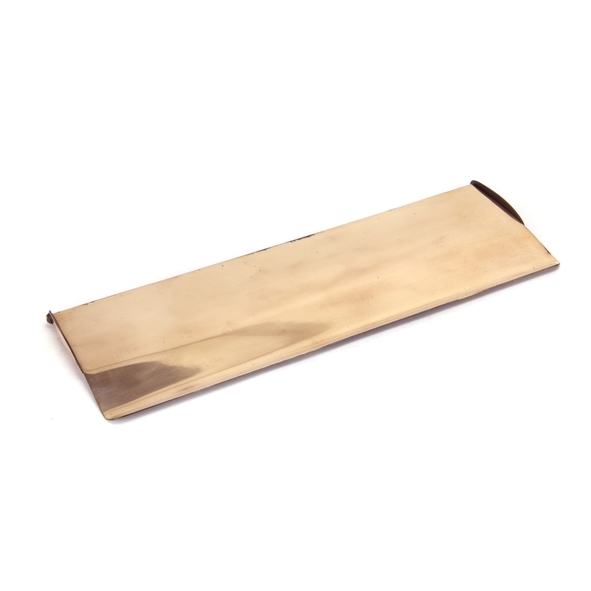 91934  354 x 130mm  Polished Bronze  From The Anvil Large Letter Plate Cover