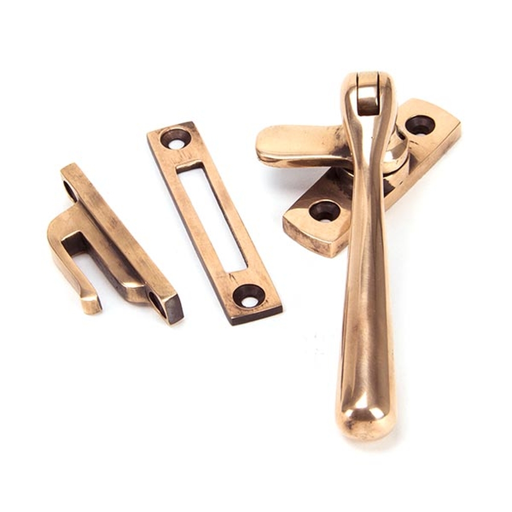 91951  128mm  Polished Bronze  From The Anvil Locking Newbury Fastener