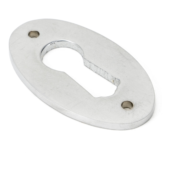91985  51 x 31mm  Satin Chrome  From The Anvil Oval Escutcheon