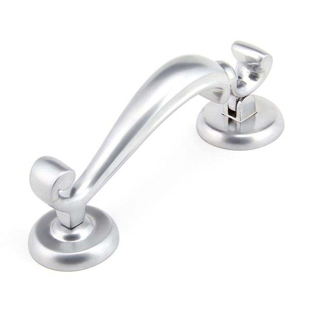 92002  196mm  Satin Chrome  From The Anvil Doctors Door Knocker