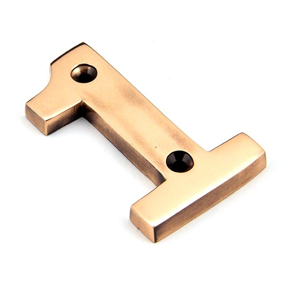 92021 • 78mm • Polished Bronze • From The Anvil Numeral 1