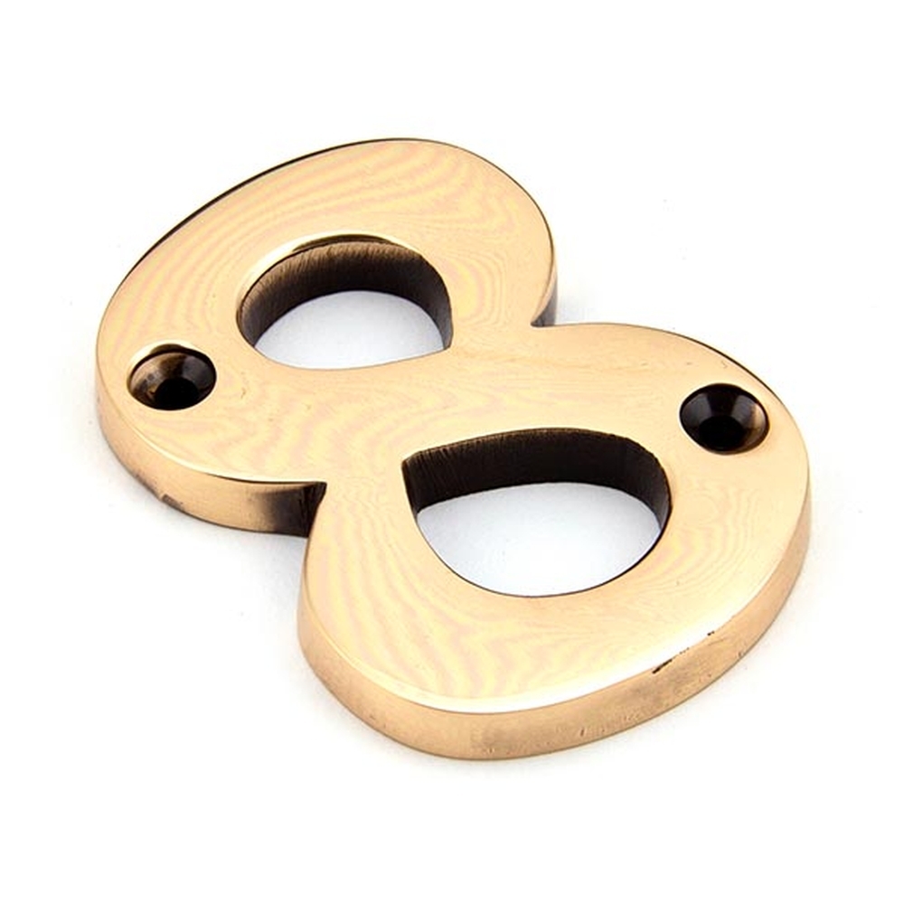 92028 • 78mm • Polished Bronze • From The Anvil Numeral 8