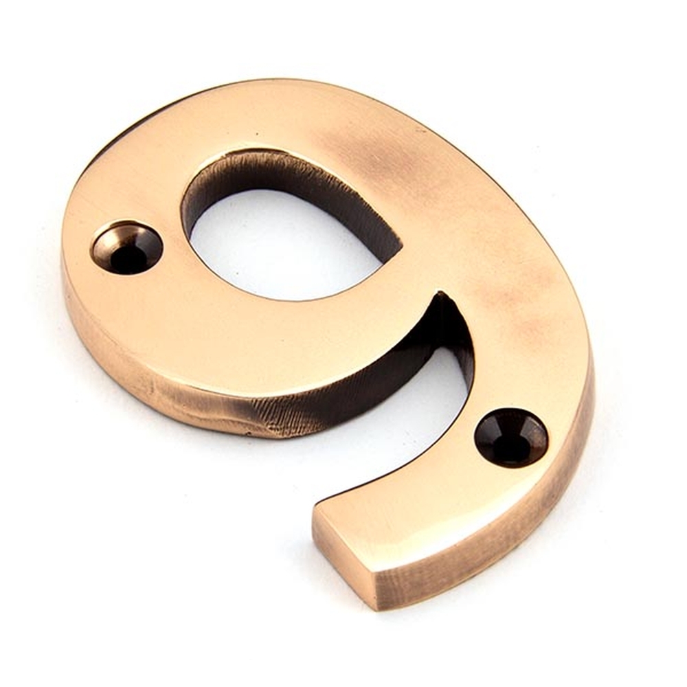 92029 • 78mm • Polished Bronze • From The Anvil Numeral 9