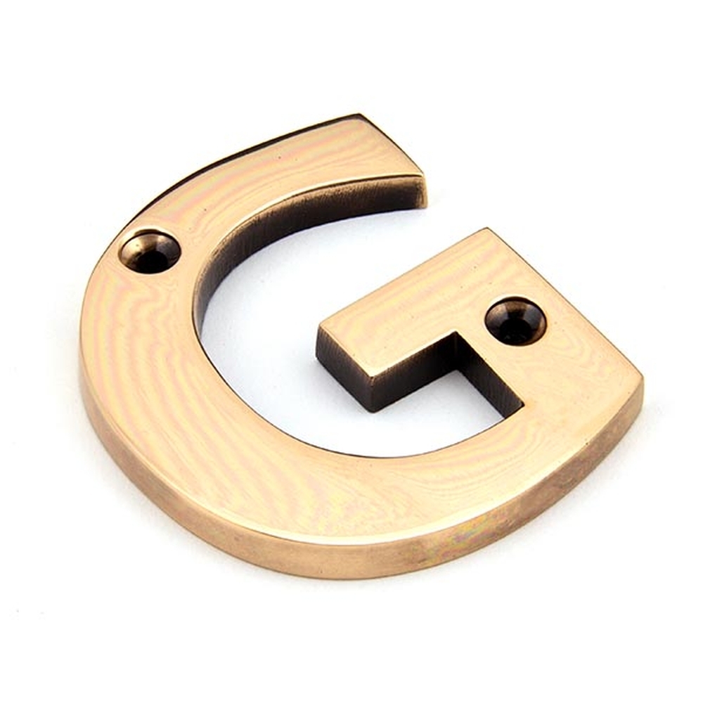 92031G • 78mm • Polished Bronze • From The Anvil Letter G